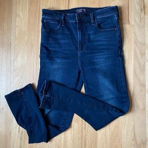 Abercrombie High Rise Super Skinny Ankle Jeans